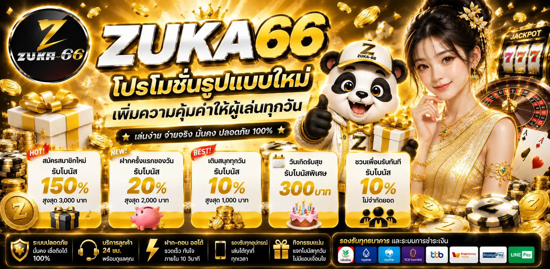 เข้าสู่ระบบ ZUKA66 ถูกออกแบบมาให้ใช้งานได้ง่าย